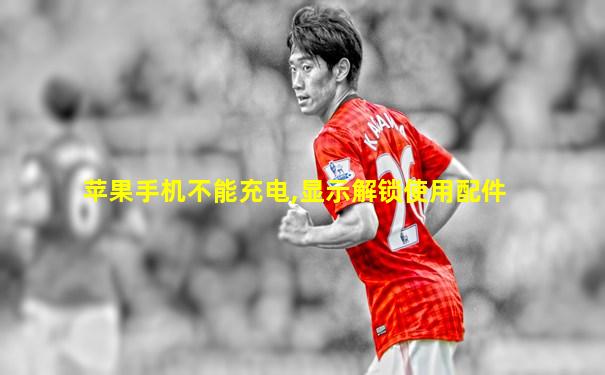 苹果手机不能充电,显示解锁使用配件