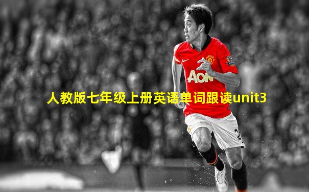 人教版七年级上册英语单词跟读unit3